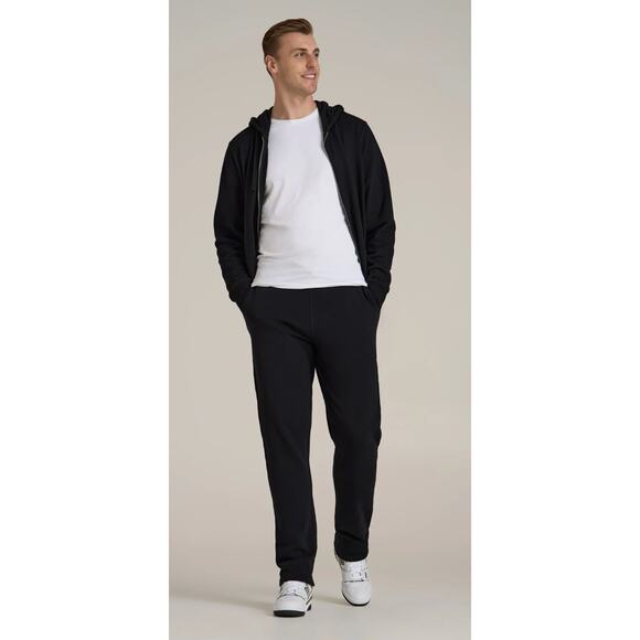 American Tall Wearever 2.0 Fleece Straight Leg Sweatpant Black Mens Size XL Tall